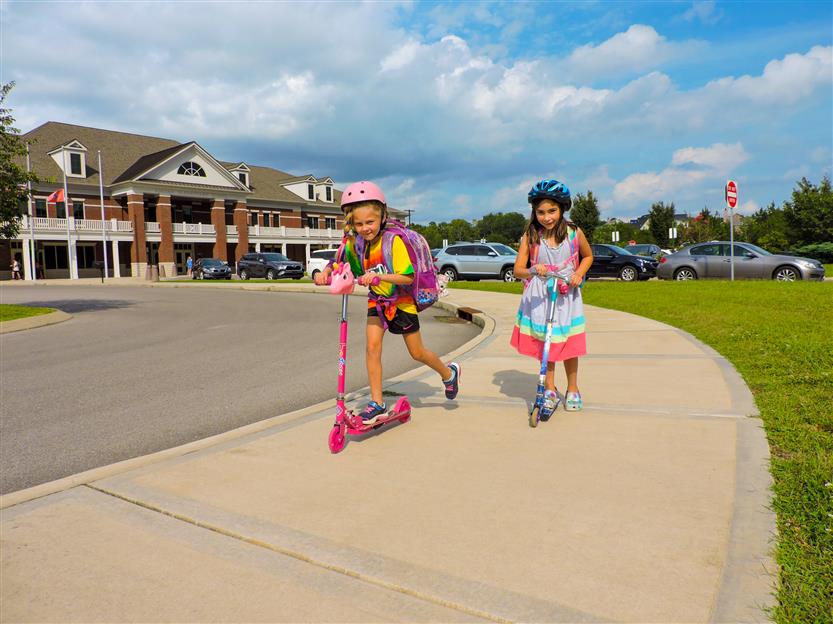 Jordan Elementary students enjoy time outside